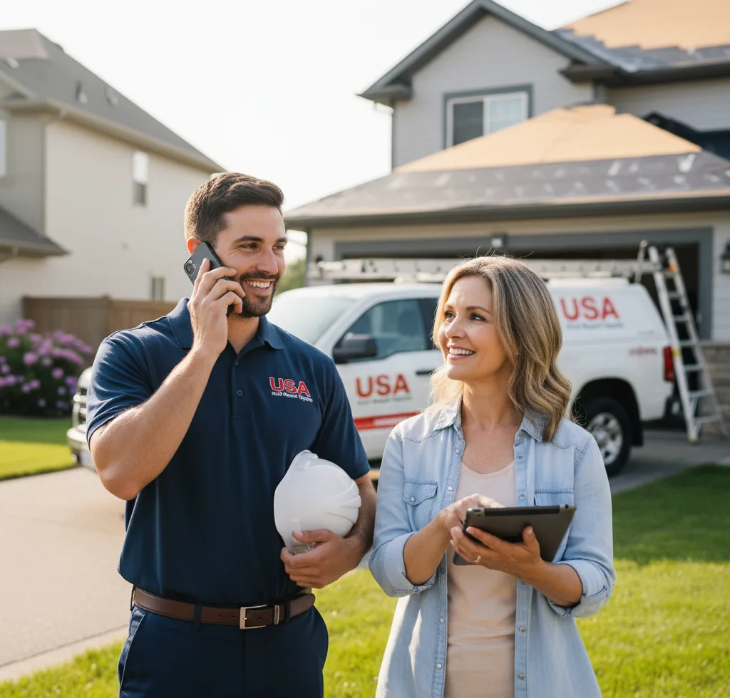 USA Roof Repair Experts customer support in Maine